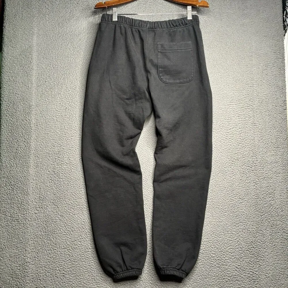 Champion x A Ma Maniere x Awake NY Sweatpants Black Size Small Drawstring